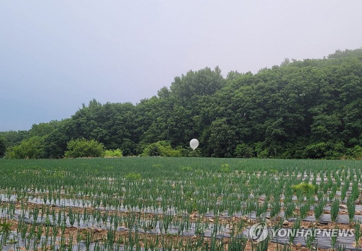 "밭에서 오물 풍선 발견" 강원서 신고 잇따라…도, 20여개 식별(종합)