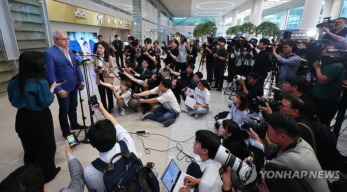 액트지오 대표 입국…"'동해 석유' 명확히 설명하려 방한"(종합)