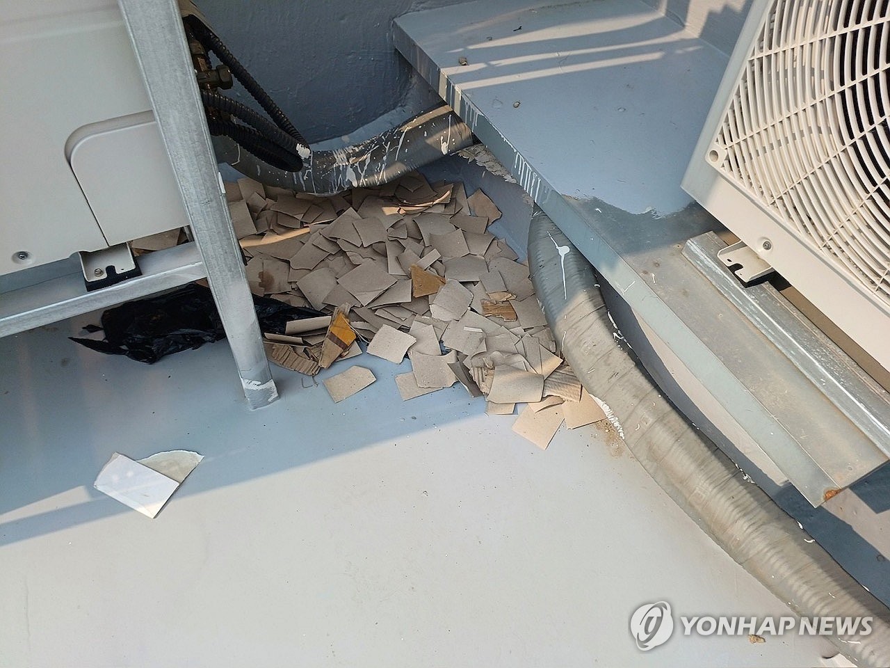 차 화재·지붕 파손…북한 오물풍선으로 2천600만원 재산 피해