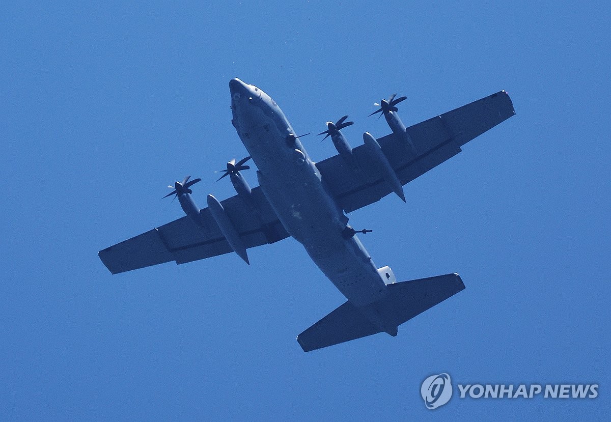 [르포] 괜히 '하늘의 전함' 아니네…AC-130J 2시간 연속 포격