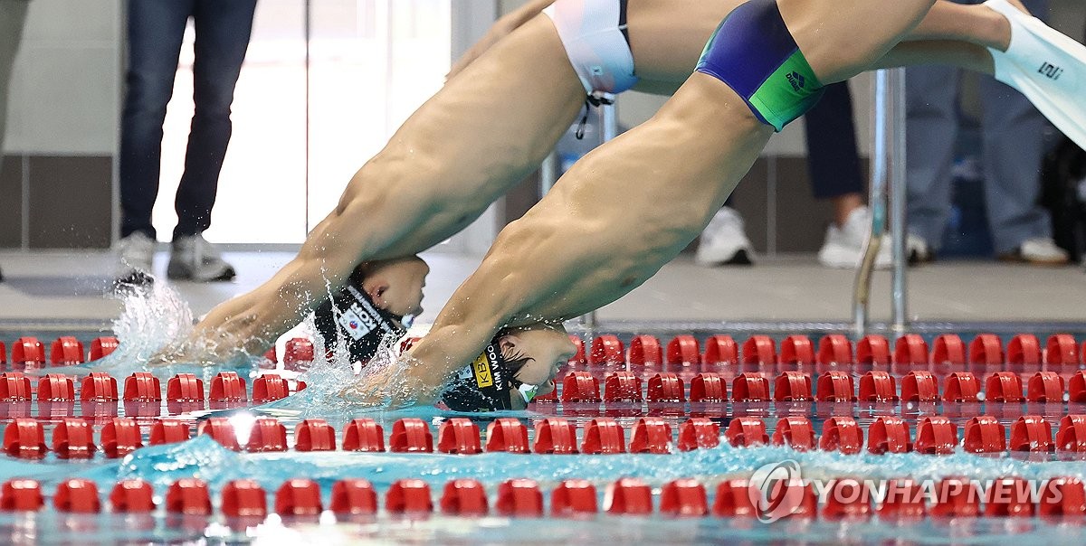 '한국 첫 메달' 중책 김우민 "그래서 더 자유형 400ｍ 욕심 나"