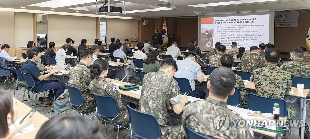 우크라 적십자사 총장 방한…"위기 대비 민군협력체계 구축해야"