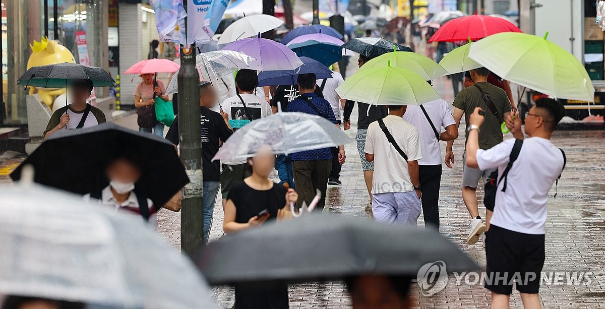 대전·세종·충남 흐리고 비…낮 기온 26∼30도