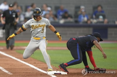 MLB 피츠버그 배지환, 4타수 무안타 침묵·수비 실수도 범해