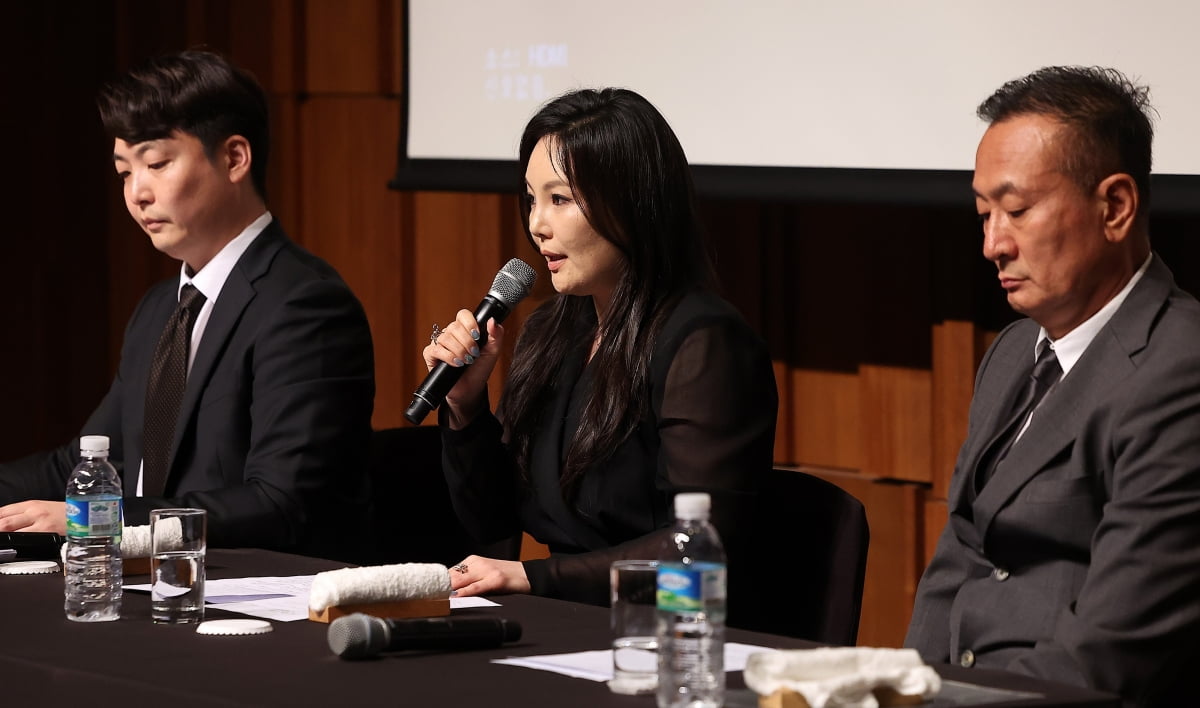  차가원 피아크 회장이 10일 오후 서울 중구 신라호텔에서 열린 기자회견에 참석해 발언하고 있다. /사진=뉴스1