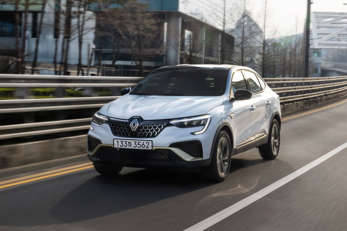 뉴 르노 아르카나(new Renault Arkana) 주행 사진/사진=카지노 바카라