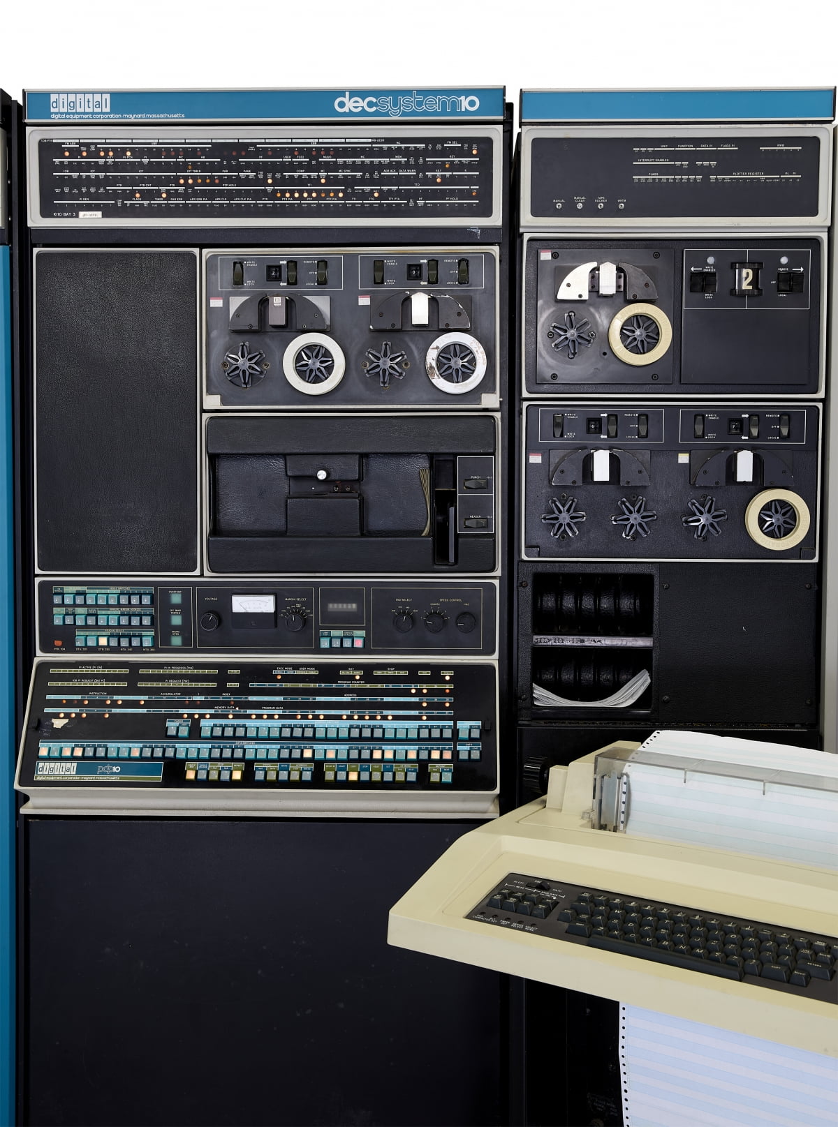 A DEC PDP-10 KI-10 메인프레임 컴퓨터, Digital Equipment Corporation, 1974