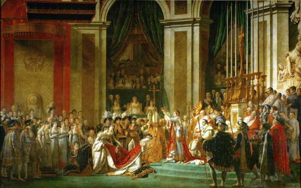 자크 루이 다비드 <나폴레옹 1세의 대관식> (1805-1807)