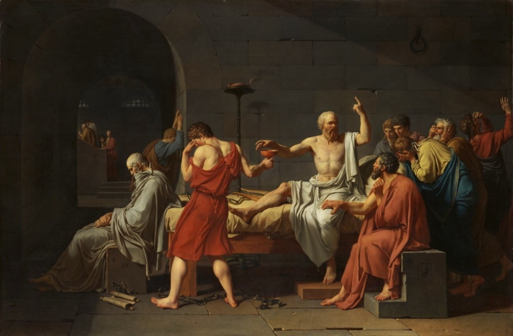 자크 루이 다비드 <소크라테스의 죽음> (1786)