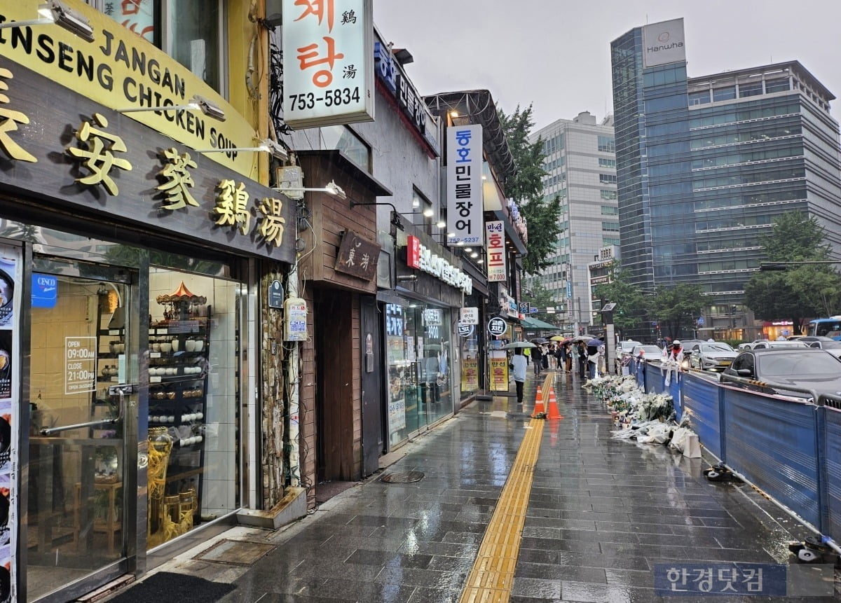 "추모 공간 옮겨주면 안되냐"…시청역 사고 후 뒤숭숭 [현장+]