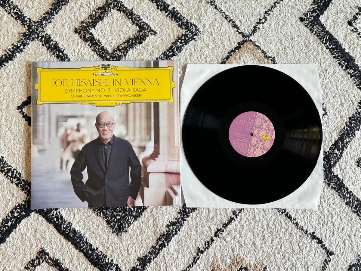 Joe Hisaishi In Vienna Symphony No.2 |  Viola Saga LP 모습 / 사진.©이진섭 