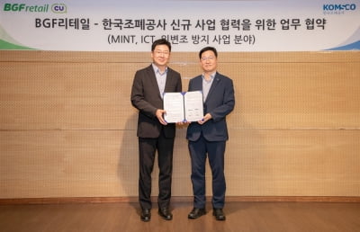 조폐공사, CU 편의점에 조폐공사 MINT 제품 판매