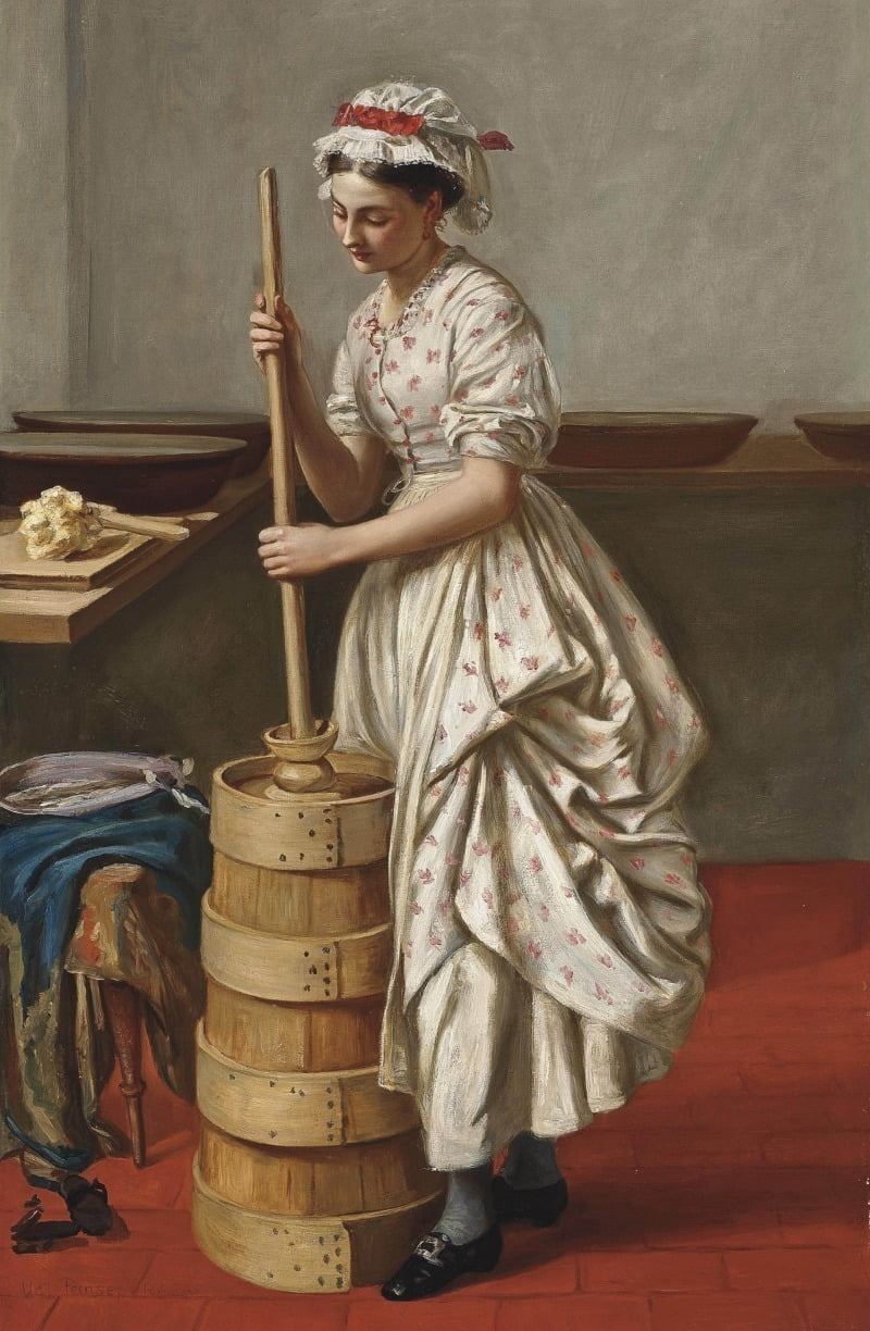 발렌타인 카메론 프린셉 <버터천(The Butter churn) alt=