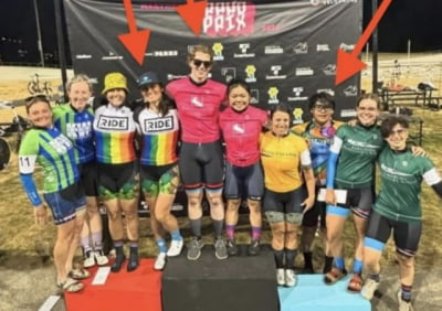 美 여성 사이클 대회서 트랜스젠더가 1~3위 모두 차지해 '논란'