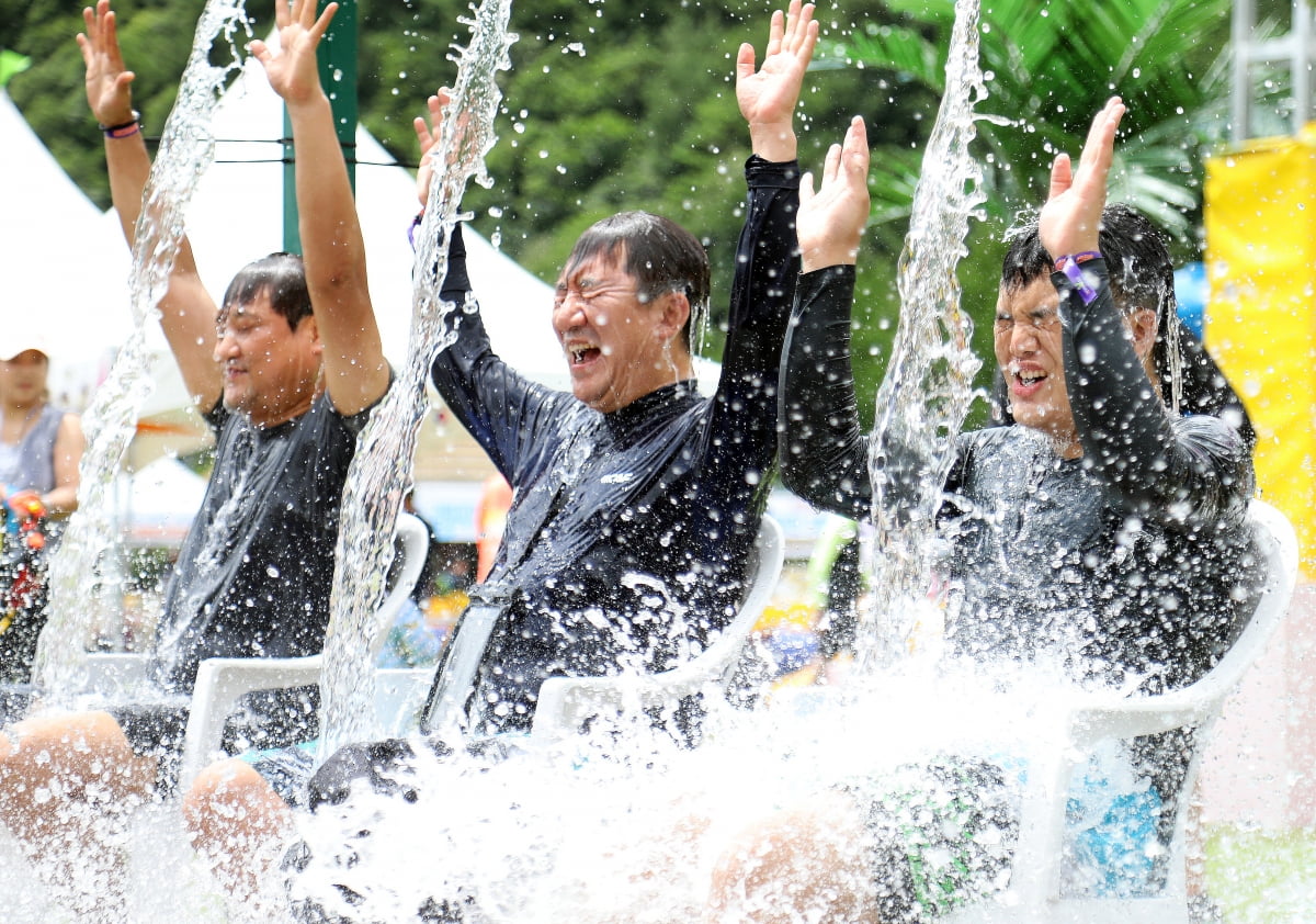 [포토] 더위야 물러꺼라~! 2024 평창더위사냥축제