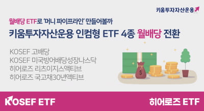 키움우리카지노추천산운용, 월배당 ETF 늘리고 운용보수 낮췄다