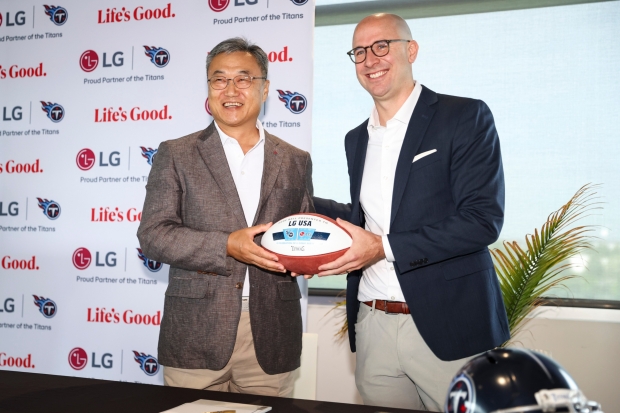 LG전자, NFL ‘테네시 타이탄스’ 후원