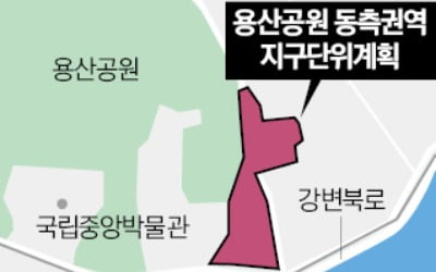 미군 반환 용산 '수송부 부지', 2종주거→상업지역 종상향