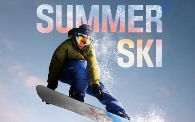 한여름의 스키장…겨울보다 핫하다