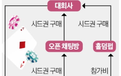 판돈 380억…스포츠인 척 도박판 벌인 '홀덤대회'