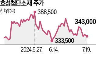 효성첨단소재 "日 도레이 뛰어넘겠다"