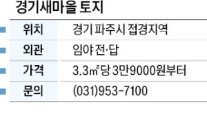 경기새마을 토지, 접경지역 규제 완화로 미래 가치 기대