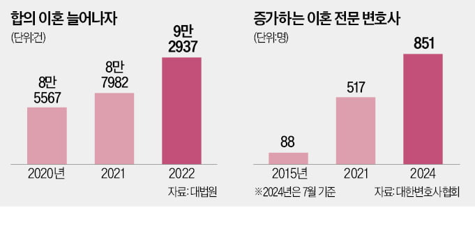 [단독] 재산분할 '쩐의 전쟁'…이혼소송 판이 커진다