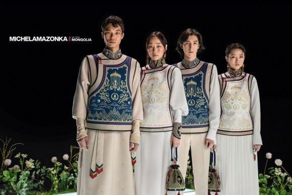 2024 파리올림픽 몽골 대표팀 단복/사진=미셸앤아마존카 인스타그램