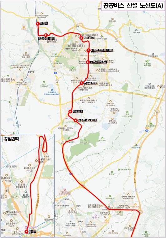 양주시, 덕정역∼잠실 등 광역버스 2개 노선 신설 확정