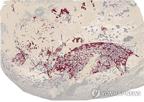 5만1천년 전 벽화 분석…"그때 사람도 스토리텔링 했구나"