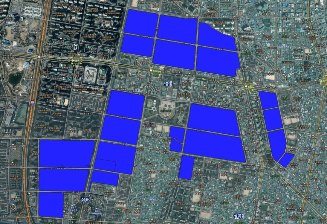 1기 신도시 선도 예정지구 5곳 17.28㎢ 토지거래허가구역 지정