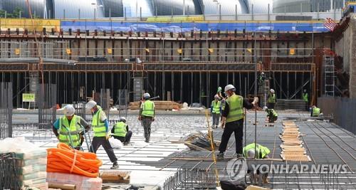 침체된 건설업…15년만에 '5월 건설취업자' 전월 대비 첫 감소