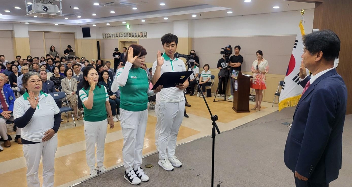 파크골프 성지 화천군, 국내 1호 파크골프팀 창단