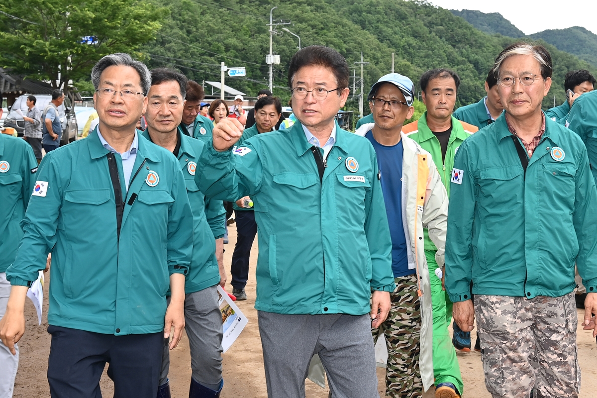 이철우 경북도지사, 호우 피해 긴급 복구·안전조치 지시