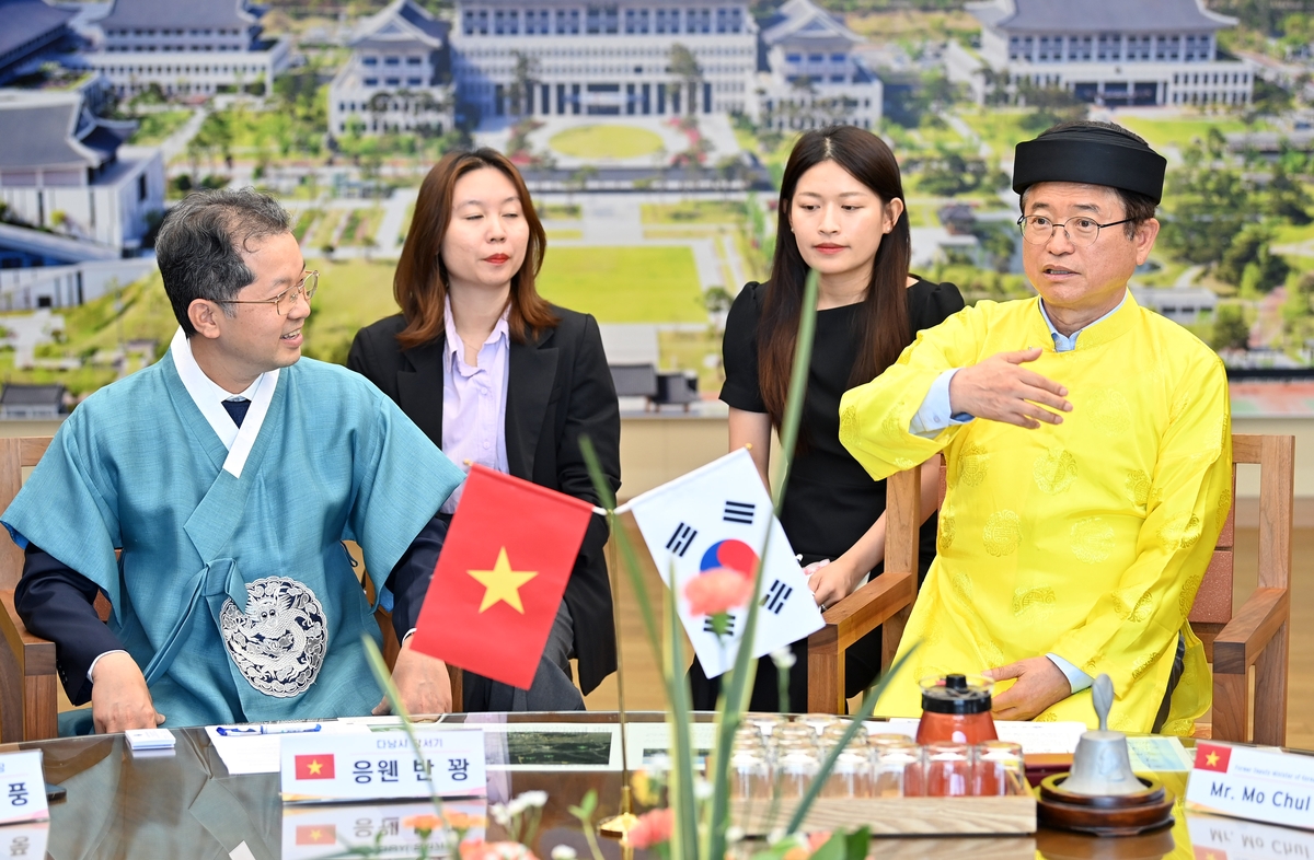 베트남 다낭시 대표단, 경북 방문…우호 교류 확대