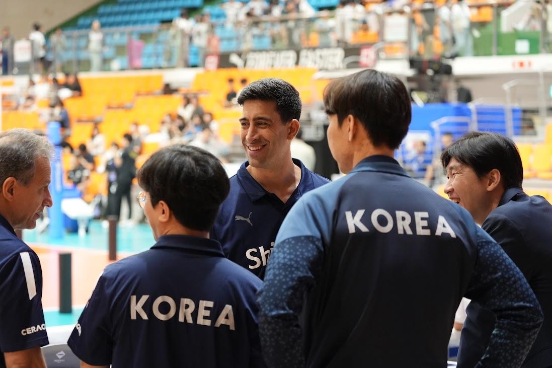 한국 남자배구, 제천 코리아컵 국제대회서 일본에 역전패