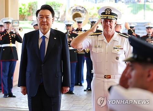 美인태사령관 "한국 핵잠수함 도입 추진해 볼 수 있을 것"