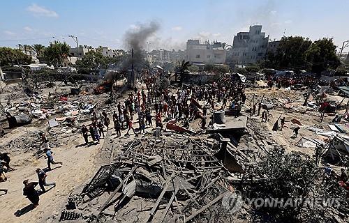 유엔 "이스라엘군 가자 인도주의 구역 공습에 충격과 슬픔"