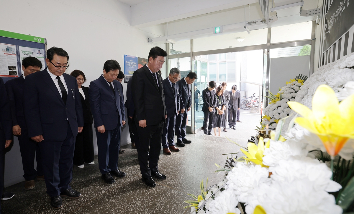 이범석 청주시장 "호우참사 반복 안 되도록 적극 대응할 것"