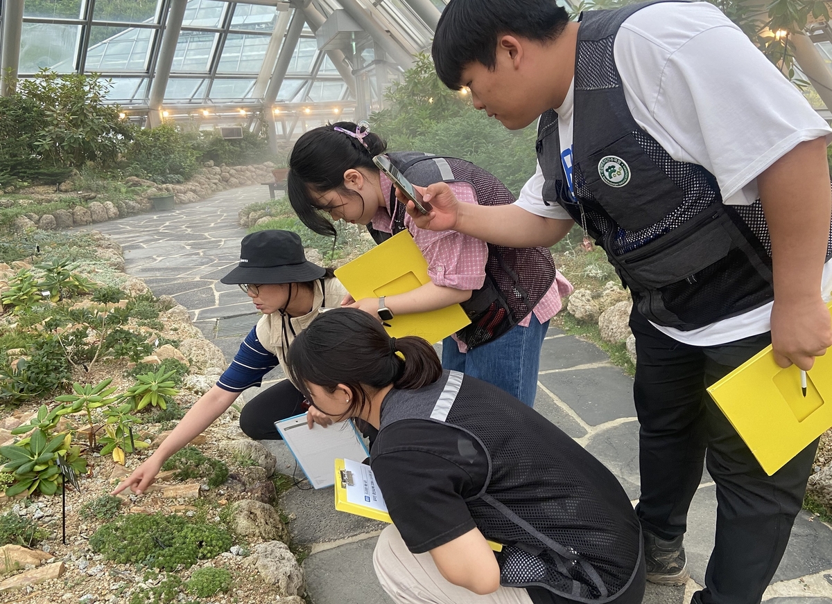 "멸종위기 고산식물 보전" 주목받는 백두대간수목원 모니터링단