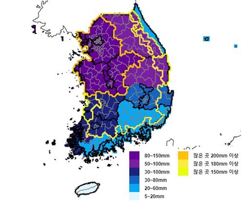 오늘 밤 수도권·충북 북부 또 '시간당 70㎜ 이상' 집중호우