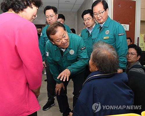 이상민 행안부 장관, 완주군 수해 현장 찾아 주민 위로