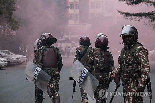 케냐 나이로비 도심서 시위 금지…"범죄조직 악용 우려"