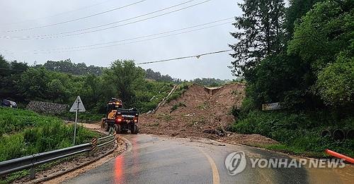 강원 횡성·홍천 호우경보 해제…원주 호우주의보 해제