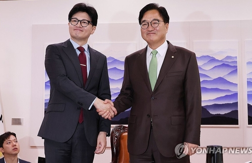 우의장, 한동훈에 "국민눈높이 언급 공감"…韓 "합의정신 지켜야"(종합)