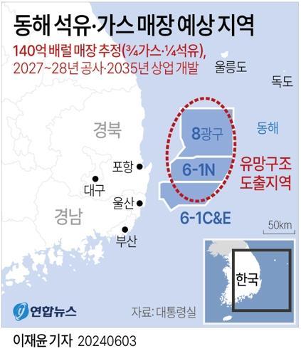 '대왕고래' 가스전 시추 후방기지, 부산신항이 맡는다