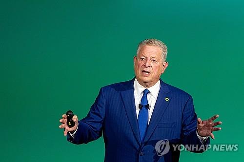 '기후변화 전도사' 민주당 고어 前부통령도 해리스 공개 지지