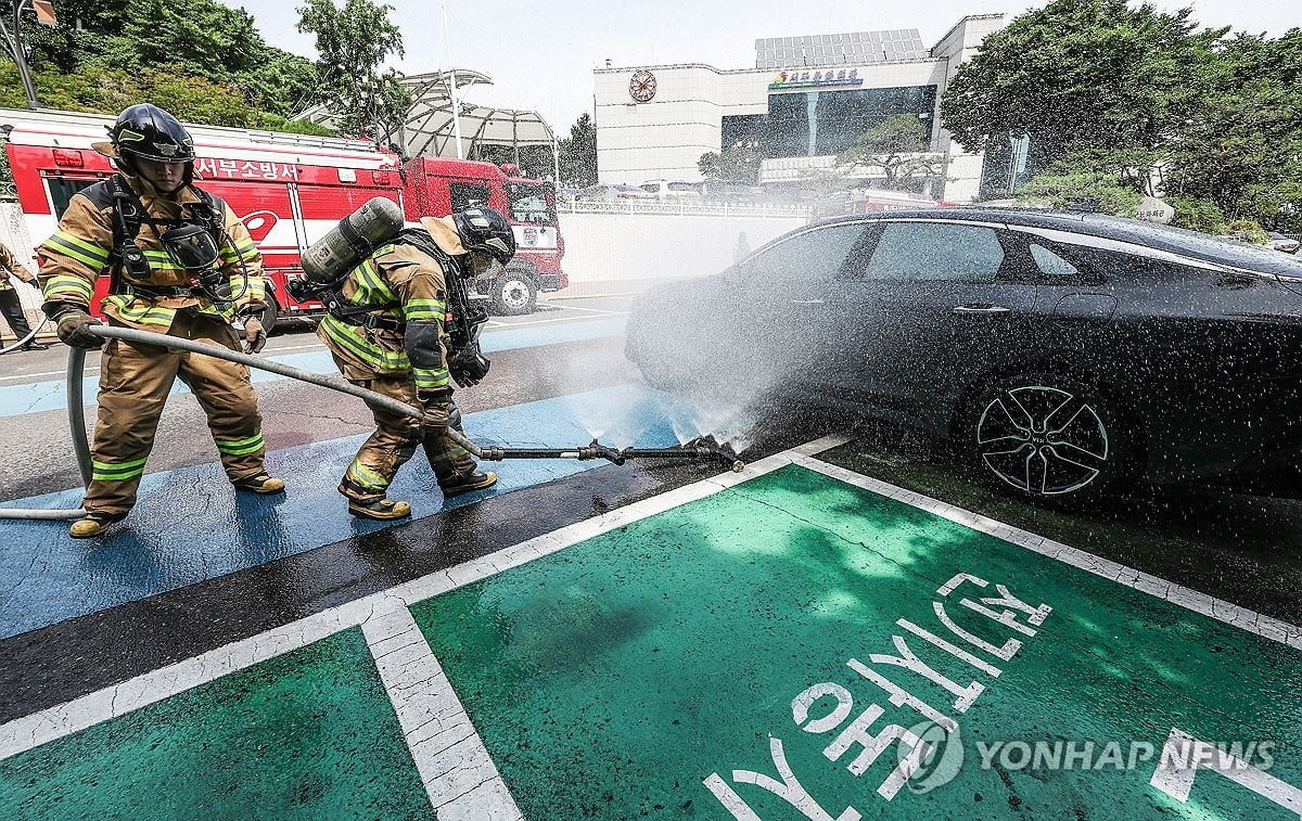 "지하 불 나면 큰 피해"…전기차 화재 급증