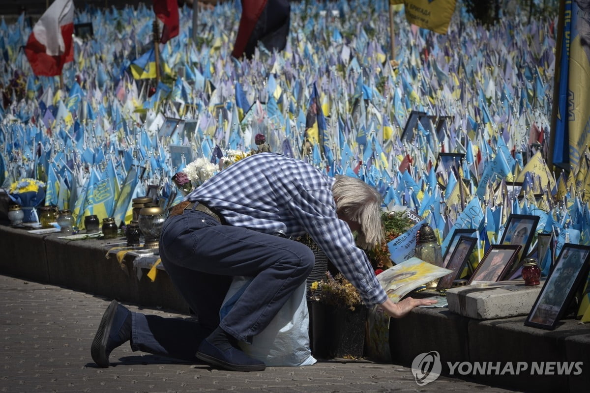 우크라 32% "종전 위해 영토 포기 가능"