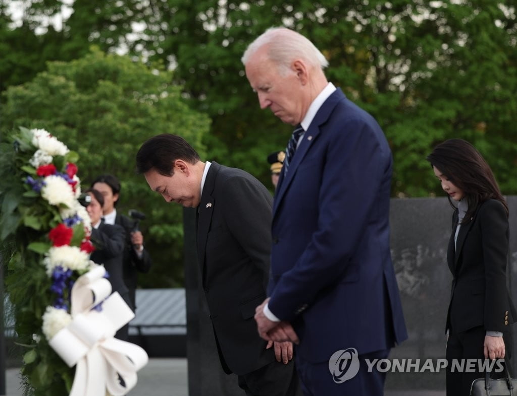 바이든, 한국전쟁 정전일 기념…"한미동맹 굳건"